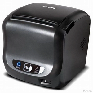 Чековый принтер Sam4s Ellix-50D Black со встроенным звонком