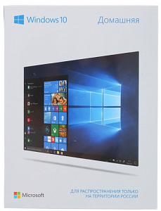 Операционная система Microsoft Windows 10 Home, 32/64 бита, FPP, BOX, USB-флеш накопитель